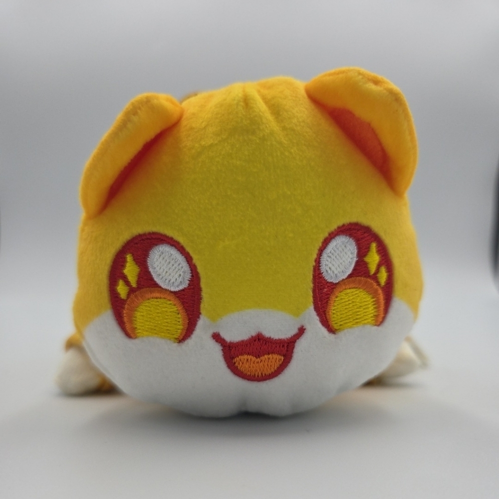 Aphmau MeeMeows Gold Glitter Hoodie Cat Plush Stuffed Animal Toy 6" EUC